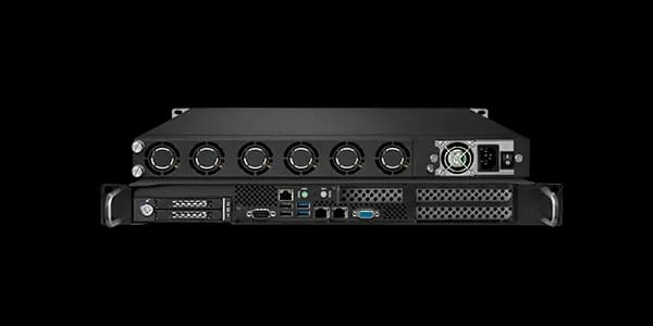 GAP-145F-S8-SOLO Series – 1U Rugged Edge Server mechanical features