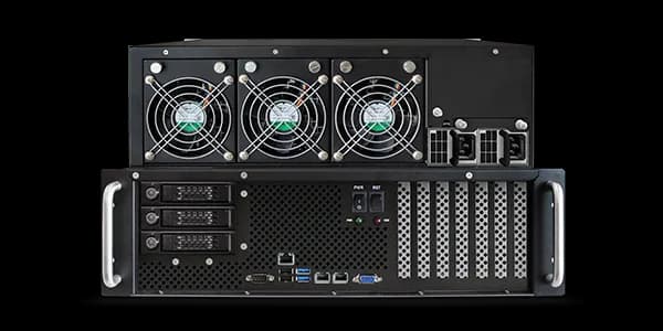 GAP-351F-S9 Series – 3U Dual Socket Rugged Edge Server mechanical features