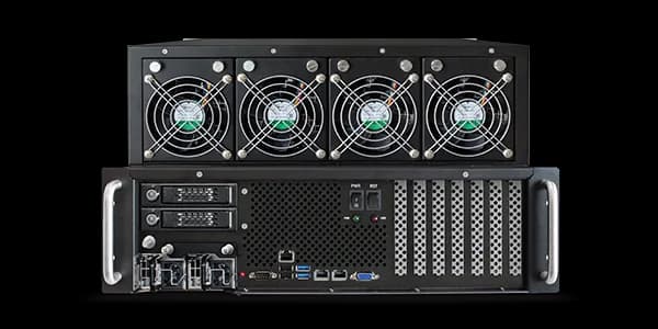 GAP-351P-S9 Series – 3U Dual Socket Rugged Edge Server mechanical features